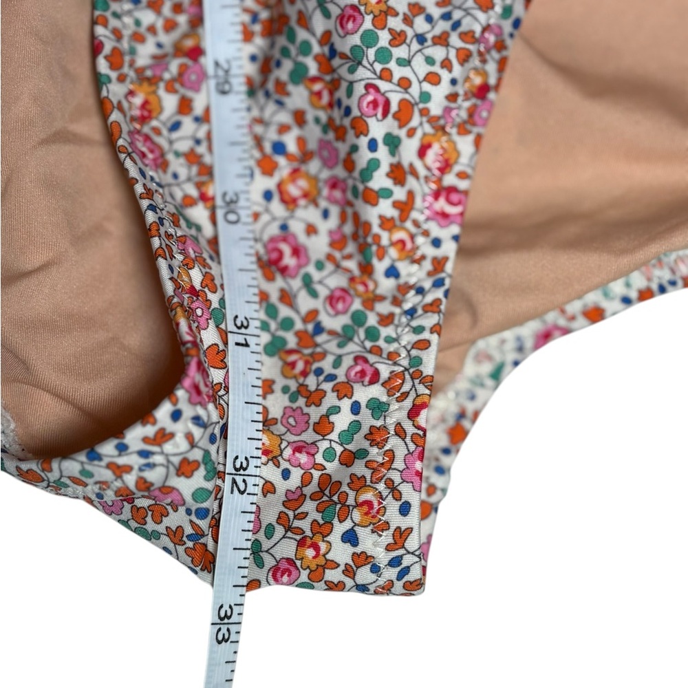 J. Crew Liberty Fabric Swimsuit One Piece Ladies Floral Plus Size 20 - Picture 9 of 11